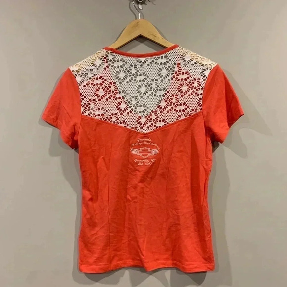 Authentic Harley  Davidson Gowanda NY Biker T-Shirt - Picture 2 of 9